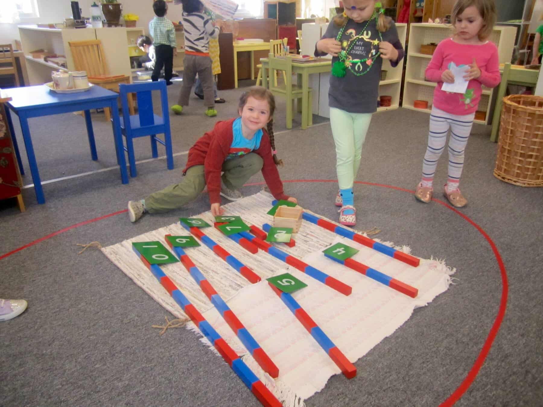 Children at Frog Song Preschool