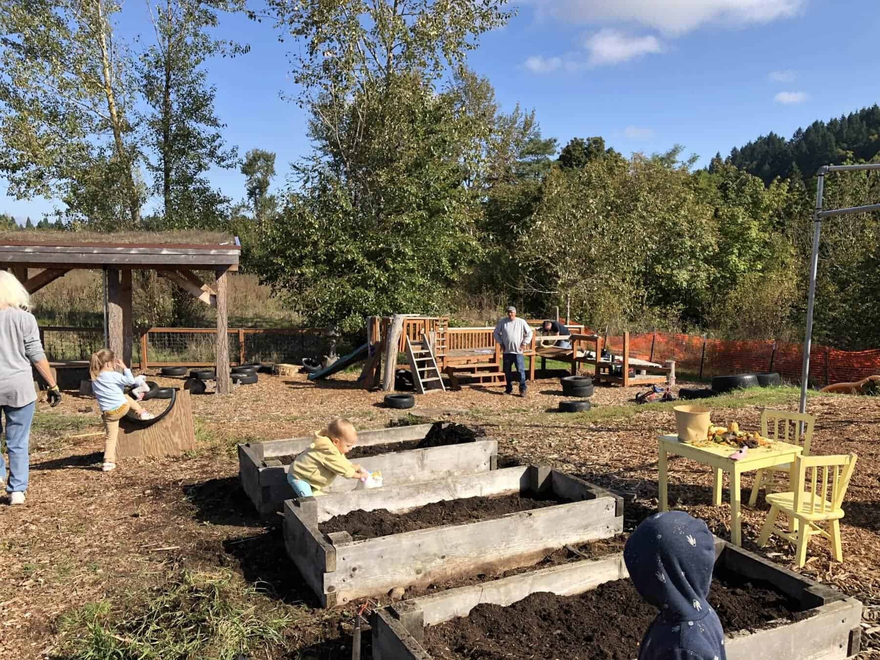 Frog Song Preschool yard