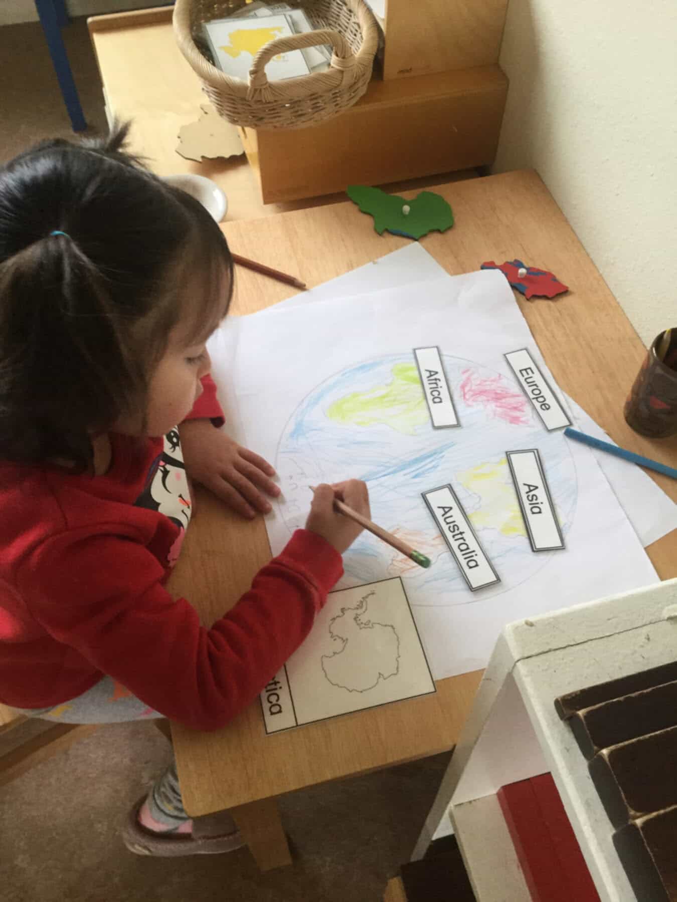 Children at Frog Song Preschool